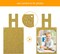 Birthday Photo Banner, Suitable for Kids and Adults Birthday Party Decoration, Annual Milestone Golden Happy Birthday Banner (gold)